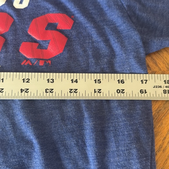 Majestic Chicago Cubs Blue Graphic Tee - Picture 6 of 7
